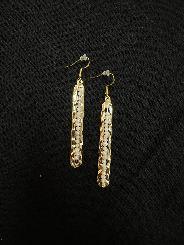 Long Pearl Earrings